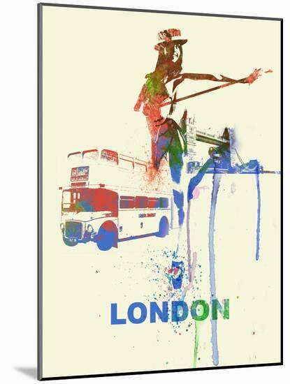 London Romance-NaxArt-Mounted Art Print