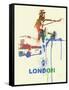 London Romance-NaxArt-Framed Stretched Canvas