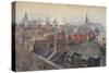 'London Roofs', 1901-Tony Grubhofer-Stretched Canvas