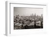 London Rooftop View Panorama with Urban Architectures.-Songquan Deng-Framed Photographic Print