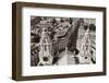 London Rooftop View Panorama with Urban Architectures.-Songquan Deng-Framed Photographic Print