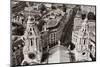 London Rooftop View Panorama with Urban Architectures.-Songquan Deng-Mounted Photographic Print