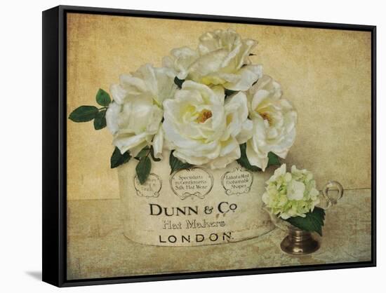 London Roses-Cristin Atria-Framed Stretched Canvas