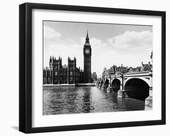 London's Big Ben-null-Framed Premium Photographic Print