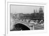 London's Black Friar's Bridge-null-Framed Premium Giclee Print