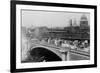 London's Black Friar's Bridge-null-Framed Premium Giclee Print