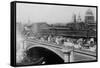 London's Black Friar's Bridge-null-Framed Stretched Canvas