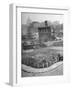 London's East End Residents Cultivating Vegetable Garden in Bombed Ruins-Hans Wild-Framed Photographic Print