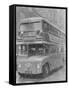 London's New Passenger Bus-John Eggitt-Framed Stretched Canvas