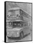 London's New Passenger Bus-John Eggitt-Framed Stretched Canvas