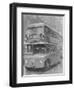 London's New Passenger Bus-John Eggitt-Framed Premium Photographic Print