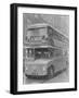 London's New Passenger Bus-John Eggitt-Framed Photographic Print