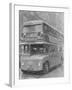 London's New Passenger Bus-John Eggitt-Framed Photographic Print