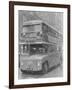 London's New Passenger Bus-John Eggitt-Framed Photographic Print