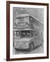 London's New Passenger Bus-John Eggitt-Framed Photographic Print