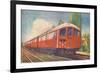 'London's New Streamlined Underground Train, Northern Line', 1940-Unknown-Framed Giclee Print