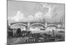 London's Southwark Bridge-null-Mounted Giclee Print