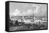 London's Southwark Bridge-null-Framed Stretched Canvas