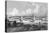 London's Southwark Bridge-null-Stretched Canvas