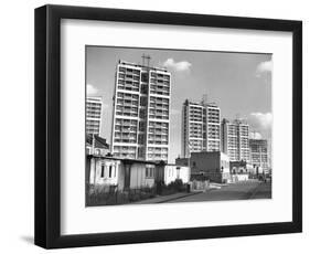 London's Tallest Flats-null-Framed Photographic Print