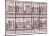 London's Ten City Gates, 1720-Sutton Nicholls-Mounted Giclee Print