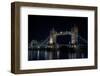 London's Tower Bridge At Night-Steven Maxx-Framed Photographic Print