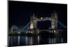 London's Tower Bridge At Night-Steven Maxx-Mounted Photographic Print