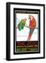 London's Tramways, The Zoo-Lawson Wood-Framed Art Print