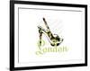 London Shoe-Elle Stewart-Framed Art Print