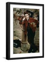 London Shoeshine Boy-Jules Bastien-Lepage-Framed Giclee Print