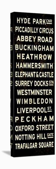 London Sign-null-Stretched Canvas