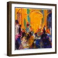 London Silver Service-Peter Graham-Framed Giclee Print