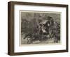 London Sketches, a Horse Down-James Macbeth-Framed Giclee Print