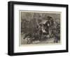 London Sketches, a Horse Down-James Macbeth-Framed Giclee Print