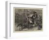 London Sketches, a Horse Down-James Macbeth-Framed Giclee Print