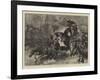 London Sketches, a Horse Down-James Macbeth-Framed Giclee Print