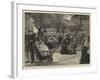London Sketches, Curds and Whey in St James's Park-Sir James Dromgole Linton-Framed Giclee Print