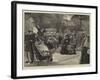 London Sketches, Curds and Whey in St James's Park-Sir James Dromgole Linton-Framed Giclee Print