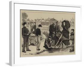 London Sketches, Miniature Yachting in Kensington Gardens-Robert Walker Macbeth-Framed Giclee Print