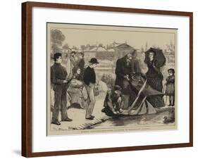 London Sketches, Miniature Yachting in Kensington Gardens-Robert Walker Macbeth-Framed Giclee Print