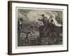 London Sketches, the Battle of the Pavements-Edward Frederick Brewtnall-Framed Giclee Print