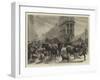 London Sketches, the Cattle Nuisance-Godefroy Durand-Framed Giclee Print