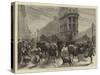 London Sketches, the Cattle Nuisance-Godefroy Durand-Stretched Canvas