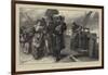 London Sketches, the Foundling-Frank Holl-Framed Giclee Print