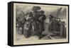 London Sketches, the Foundling-Frank Holl-Framed Stretched Canvas