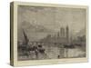 London Sketches, the Houses of Parliament-Myles Birket Foster-Stretched Canvas