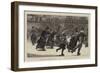 London Sketches, the Skating Rink at Prince's Ground, Brompton-Edward John Gregory-Framed Giclee Print