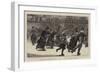 London Sketches, the Skating Rink at Prince's Ground, Brompton-Edward John Gregory-Framed Giclee Print