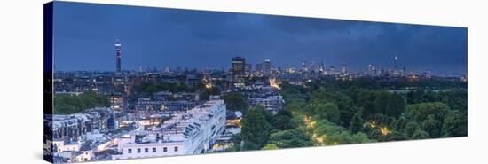 London Skyline Above Hyde Park, London, England, Uk-Jon Arnold-Stretched Canvas