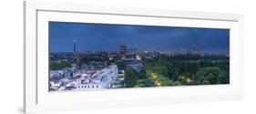 London Skyline Above Hyde Park, London, England, Uk-Jon Arnold-Framed Photographic Print